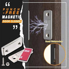 Magnetic ultra-thin cabinet door stopper