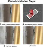 Magnetic ultra-thin cabinet door stopper