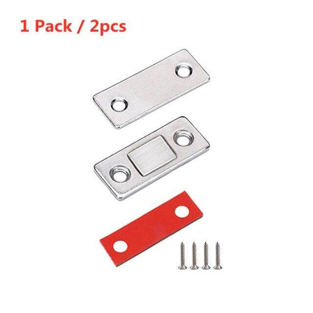 Magnetic ultra-thin cabinet door stopper