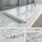 Marble effect self-adhesive waterproof wallpaper