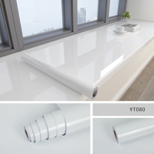 Marble effect self-adhesive waterproof wallpaper