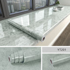 Marble effect self-adhesive waterproof wallpaper