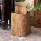 Marble Trash Can | Elegant Swivel Lid | Boneroshop