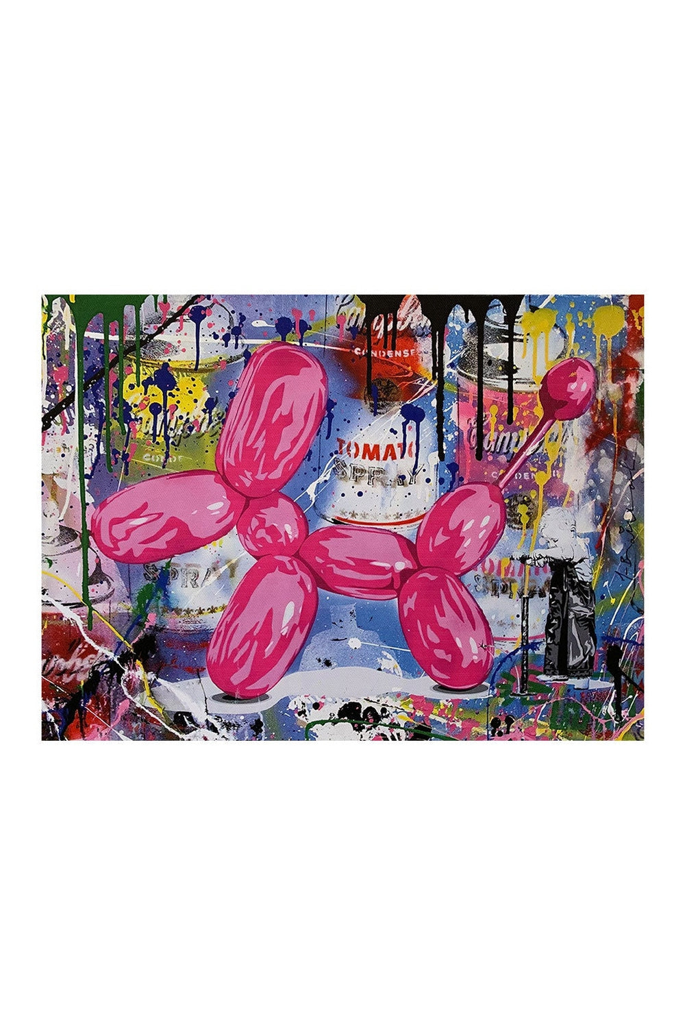 Matching Graffiti Balloon Poster