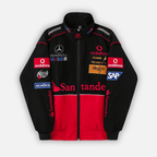 McLaren x Mercedes-Benz Vintage Racing Jacket – Red Edition – Unisex – Retro