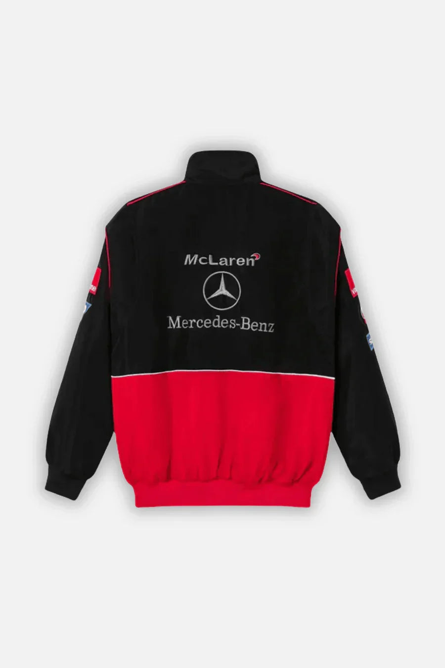 McLaren x Mercedes-Benz Vintage Racing Jacket – Red Edition – Unisex – Retro