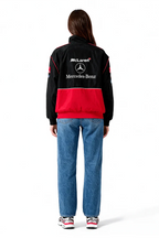 McLaren x Mercedes-Benz Vintage Racing Jacket – Red Edition – Unisex – Retro