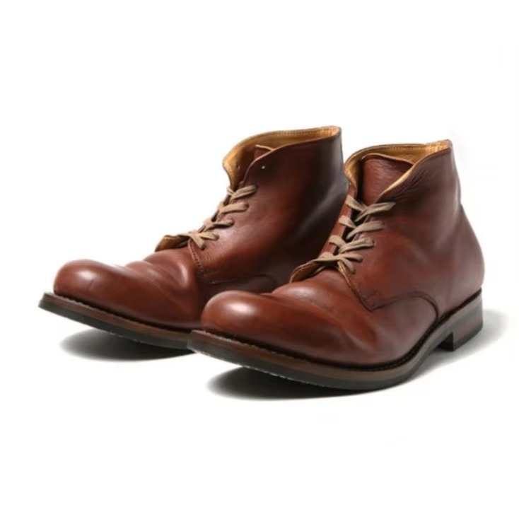 Men's Eco-Friendly Slip-On Boots, Synthetic Upper, Non-Slip Rubber Sole