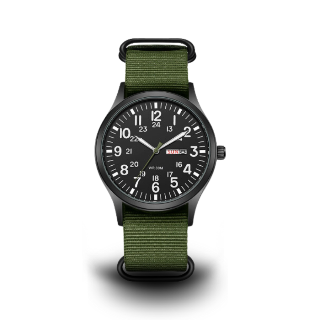 Boneroshop | Men's Field Watch with Luminous Dial