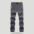 Men's Fleece-Lined Water-Resistant Hiking Trousers