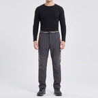 Men's Fleece-Lined Water-Resistant Hiking Trousers