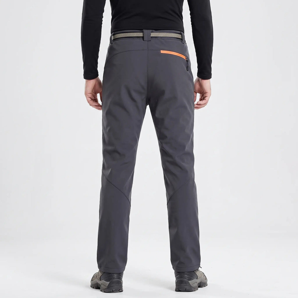 Men's Fleece-Lined Water-Resistant Hiking Trousers