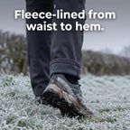 Men's Fleece-Lined Water-Resistant Hiking Trousers