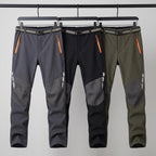 Men's Fleece-Lined Water-Resistant Hiking Trousers