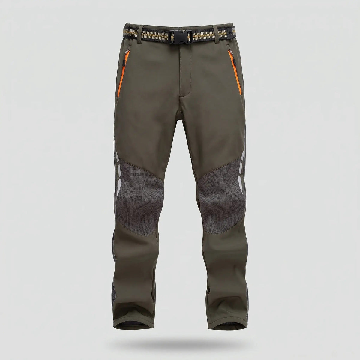 Men's Fleece-Lined Water-Resistant Hiking Trousers