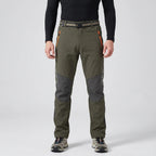 Men's Fleece-Lined Water-Resistant Hiking Trousers