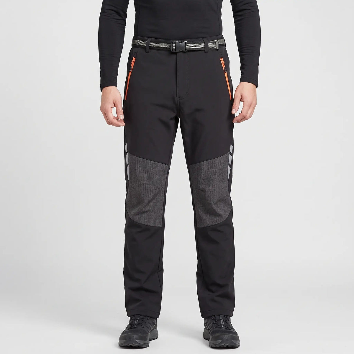 Men's Fleece-Lined Water-Resistant Hiking Trousers