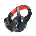 Men's gaming headset with noise-cancelling microphone