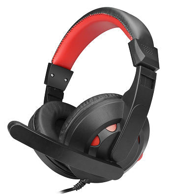 Men's gaming headset with noise-cancelling microphone