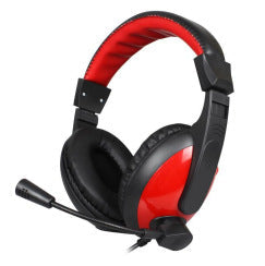 Men's gaming headset with noise-cancelling microphone
