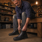 Men's Orthopaedic Work Safety Boots - All-Day Comfort & Support