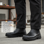 Men's Orthopaedic Work Safety Boots - All-Day Comfort & Support