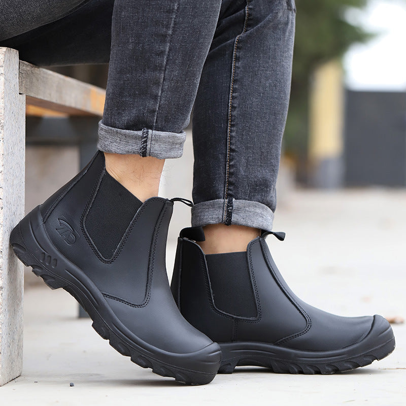 Men's Orthopaedic Work Safety Boots - All-Day Comfort & Support
