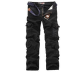 Men's outdoor cargo trousers with various pockets – sturdy construction