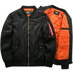 Men's Quilted Lined Bomber Jacket