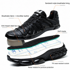 Men's Steel Toe Safety Work Shoes – Ultimate Protection & Comfort