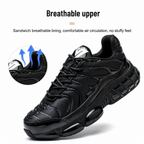 Men's Steel Toe Safety Work Shoes – Ultimate Protection & Comfort