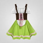 Men's Traditional Bavarian Festival Costume with Shorts and Blouse