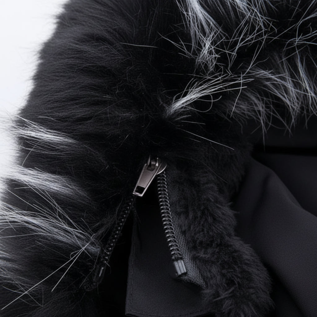 Men's Winter Jacket Lined Hooded Cold Weather Coat