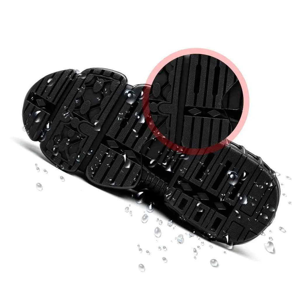 Men's Work Shoes | Orthopaedic Support & Non-Slip Grip | GripFlow