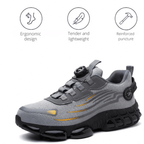 Men's Work Shoes | Orthopaedic Support & Non-Slip Grip | GripFlow