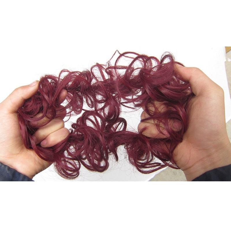 Messy Bun Fake Hair Scrunchie | Boneroshop