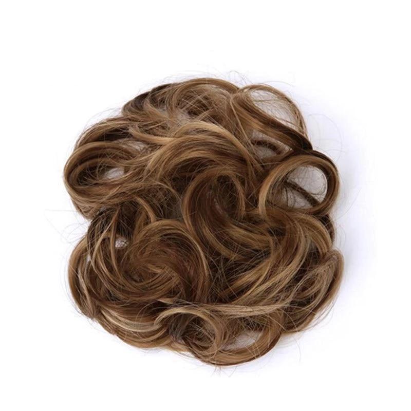 Messy Bun Fake Hair Scrunchie | Boneroshop