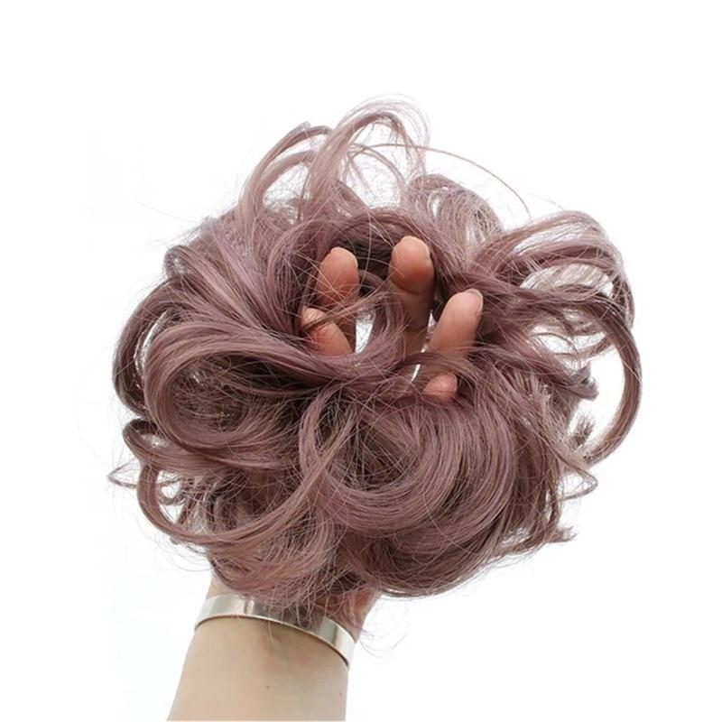 Messy Bun Fake Hair Scrunchie | Boneroshop