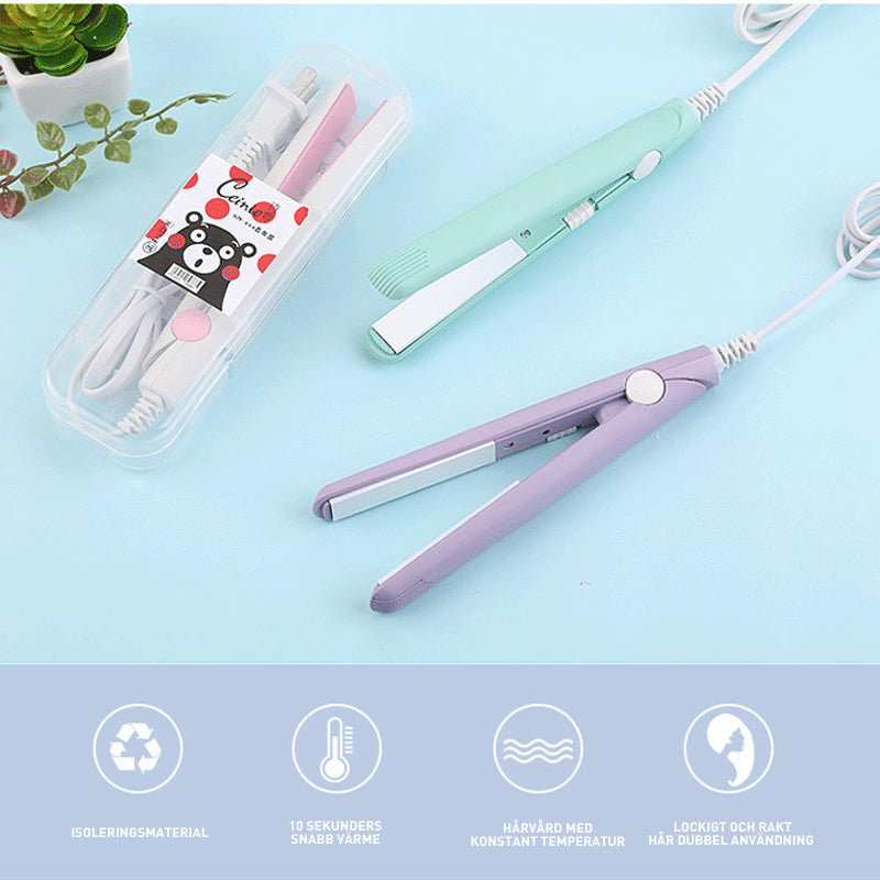 Mini Ceramic Hair Straightener