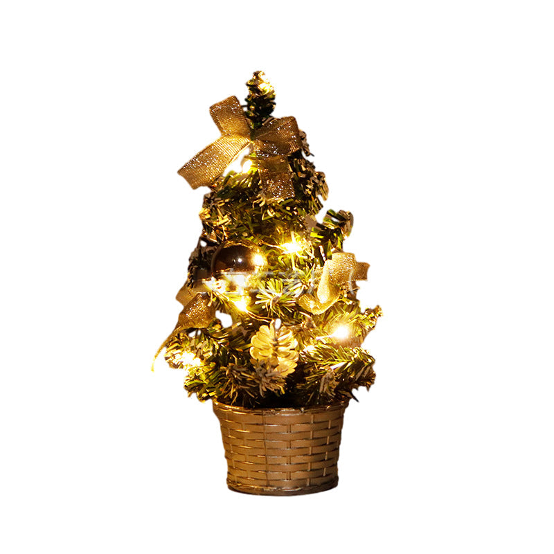 Mini Desktop Christmas Tree Decorations