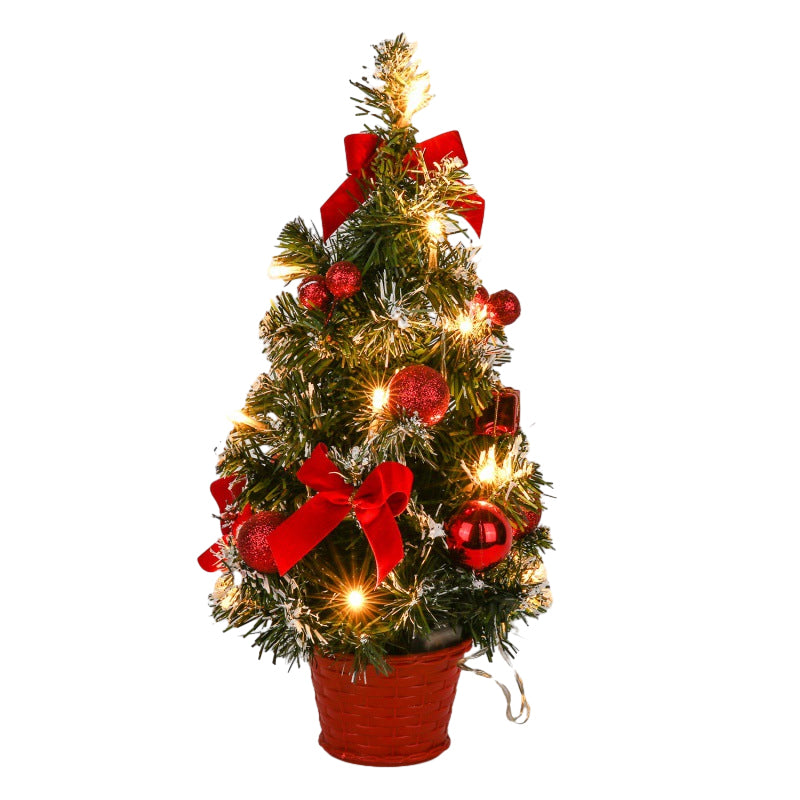 Mini Desktop Christmas Tree Decorations
