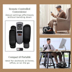 Mini Electric Elliptical Leg Exerciser – Seated Home Exercise