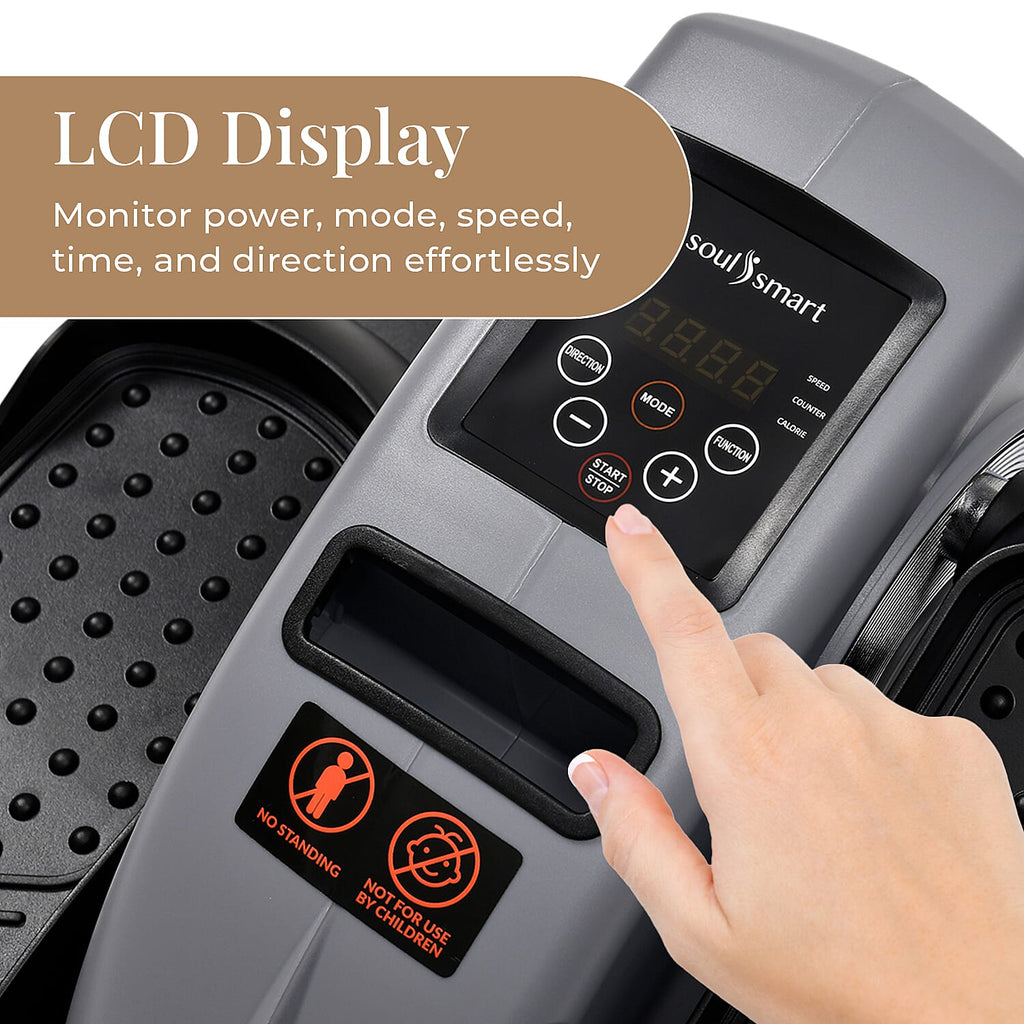 Mini Electric Elliptical Leg Exerciser – Seated Home Exercise