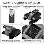Mini Electric Elliptical Leg Exerciser – Seated Home Exercise