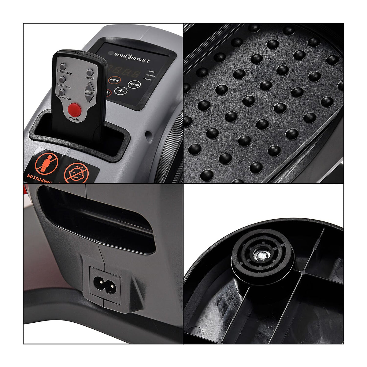 Mini Electric Elliptical Leg Exerciser – Seated Home Exercise