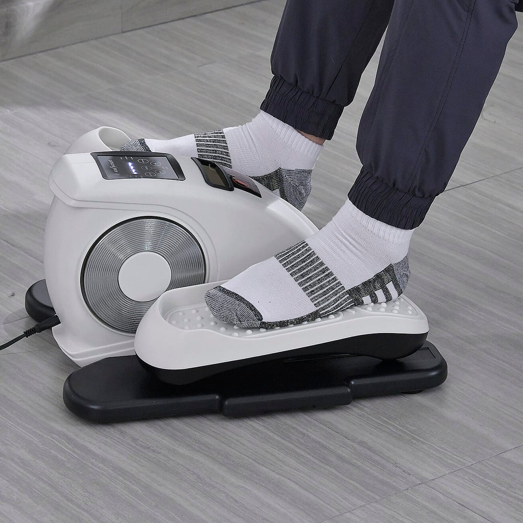 Mini Electric Elliptical Leg Exerciser – Seated Home Exercise