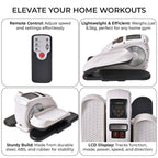 Mini Electric Elliptical Leg Exerciser – Seated Home Exercise