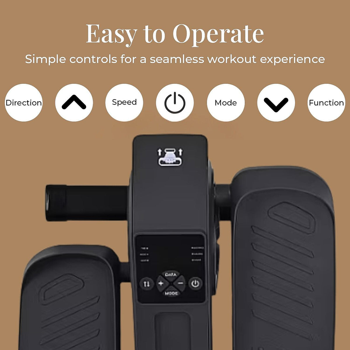 Mini Electric Elliptical Leg Exerciser – Seated Home Exercise
