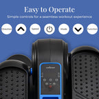 Mini Electric Elliptical Leg Exerciser – Seated Home Exercise