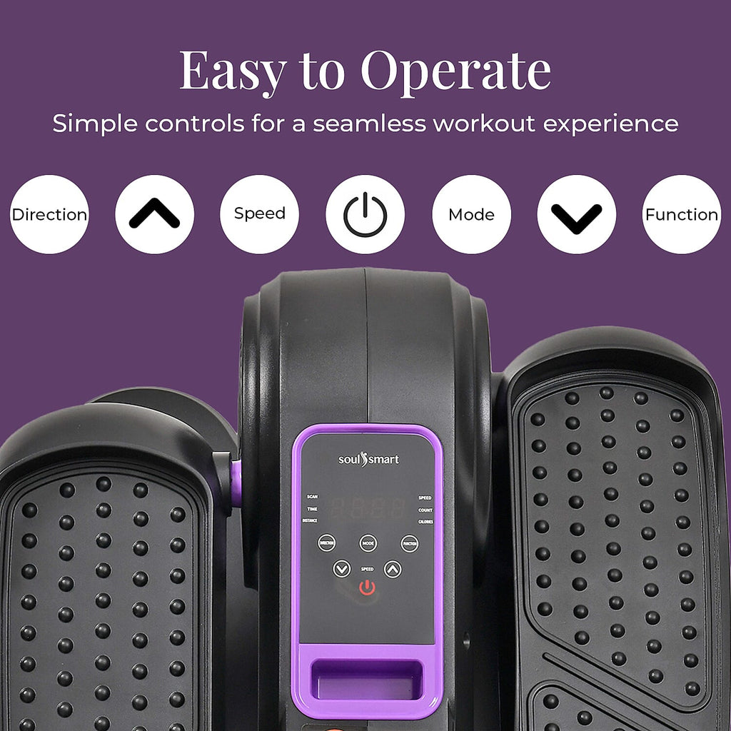 Mini Electric Elliptical Leg Exerciser – Seated Home Exercise